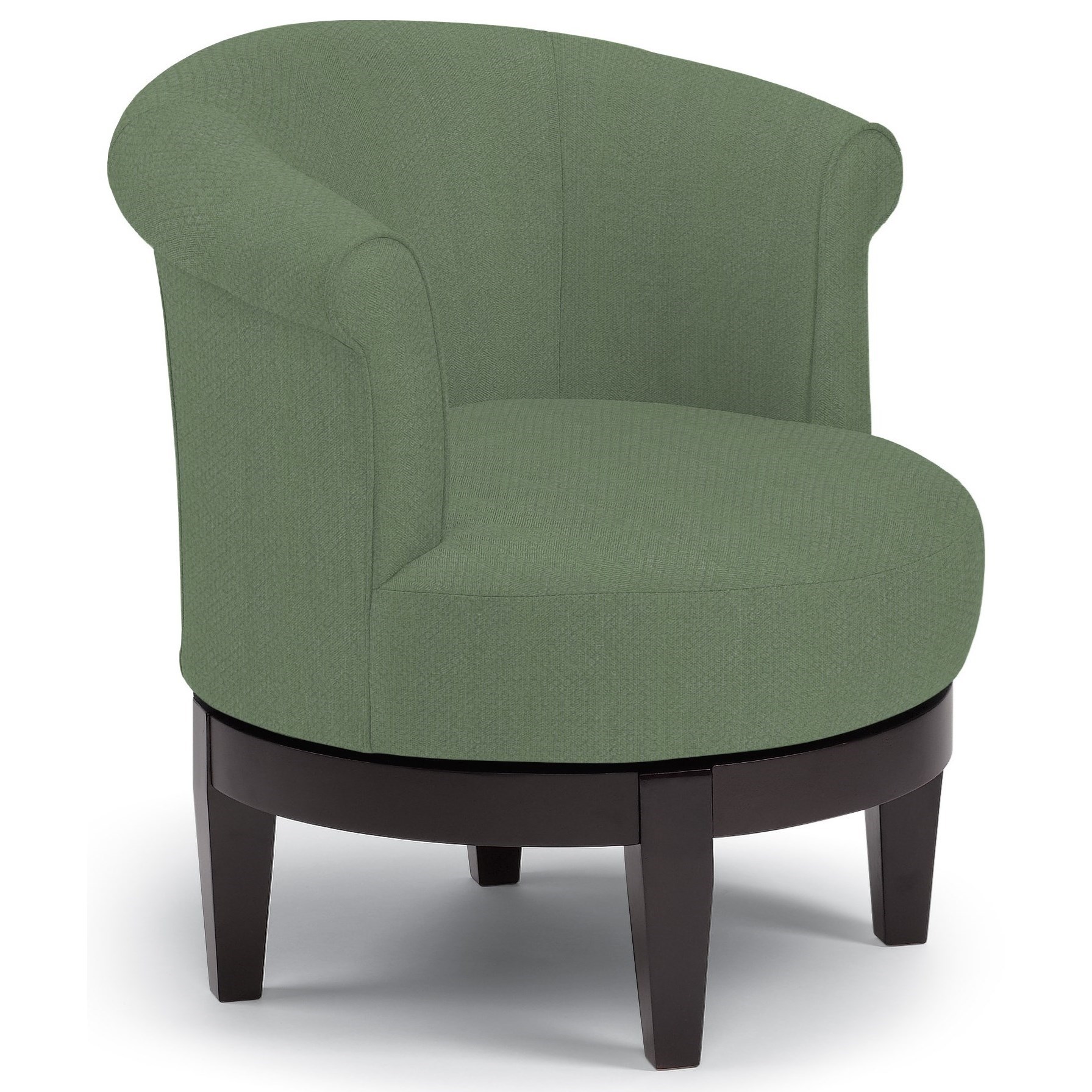 Tahari Swivel Barrel Chair at Charlotte Chandler blog